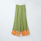 JSC005 - Green Long Pants |Sumba| Motif | Indonesian Collection | Irish Linen