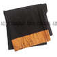 CSA0024 - Black Sarong with Orange border| Ceylon Batik | Hand Made | Men's Collection | Cotton Sarong| Summer Wear | Party Wear