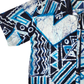 SH701 - Light Blue and Dark Blue Batik Shirt | Ceylon Batik | Hand Made | Men's Collection | Cotton Shirt | Summer Wear