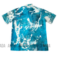 SH464 - Ocean Blue Design Batik Shirt | Ceylon Batik | Hand Made | Men's Collection | Cotton Shirt | Summer Wear