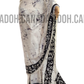 SC0038 Ceylon Batik|Black & White | Silk Saree | Exclusive Designer Wear