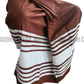 CSA0009 - Brown Cotton Sarong | Ceylon Batik | Hand Made | Men's Collection | Cotton Sarong| Summer Wear | Party Wear