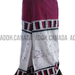 CSA0011 - White and Purple Cotton Sarong | Ceylon Batik | Hand Made | Men's Collection | Cotton Sarong| Summer Wear | Party Wear