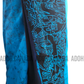 CSA0013 -Blue & Black Cotton Sarong | Ceylon Batik | Hand Made | Men's Collection | Cotton Sarong| Summer Wear | Party Wear