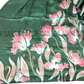 SC0040 Ceylon Batik|Green & Pink| Silk Saree | Exclusive Designer Wear