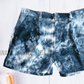 WS004- Dark blue and white Batik Women's short | Ceylon Batik | Hand Made | Summer Collection | Shorts | Summer Wear | Women's collection