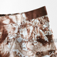 WS003- Brown and white Batik Women's short | Ceylon Batik | Hand Made | Summer Collection | Shorts | Summer Wear | Women's collection