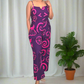 CC0679- Purple and pink designed Batik Jumpsuit | Ceylon Batik | Hand Made |Summer Collection | Cotton Jump Suit | Summer Wear
