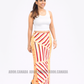 LU1619 - Baige with white and maroon lines designed Batik Lungi Skirt |Ceylon Batik | Hand Made | Summer Collection | Cotton Batik Lungi | Traditional Collection