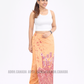 LU1616 - Baige with maroon designed Batik Lungi Skirt |Ceylon Batik | Hand Made | Summer Collection | Cotton Batik Lungi | Traditional Collection
