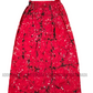 KSA1600 - Hot pink with black cracks designed sarong| Ceylon Batik | Hand Made | Kid's Collection | Cotton Sarong| Summer Wear | Cultural
