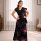MU1566|Black with red designed Kandyan Made-up|Ceylon Batik| Cotton Kandyan Made-up Saree| Exclusive Designer Wear | Kandyan Made-up