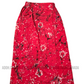 KSA1600 - Hot pink with black cracks designed sarong| Ceylon Batik | Hand Made | Kid's Collection | Cotton Sarong| Summer Wear | Cultural