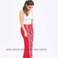LU1618 - Full red with white leafy designed Batik Lungi Skirt |Ceylon Batik | Hand Made | Summer Collection | Cotton Batik Lungi | Traditional Collection