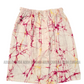 KSA1606 - White with red cracks sarong| Ceylon Batik | Hand Made | Kid's Collection | Cotton Sarong| Summer Wear | Cultural