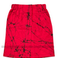 KSA1591 - Red with black cracks designed sarong| Ceylon Batik | Hand Made | Kid's Collection | Cotton Sarong| Summer Wear | Cultural