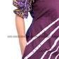 CC1533- Dark purple and blue floral designed Batik Dress| Ceylon Batik | Hand Made |Summer Collection | Cotton Dress | Summer Wear