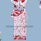 KG1552 - Red and orange designed Lama Saree ( Kids Redda Hatte)| Ceylon Batik | Hand Made | Kids Collection | Summer Collection | Cotton Lama Saree | Kids Redda Hatte | Casual wear