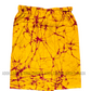 KSA1601 - Yellow and red cracks designed sarong| Ceylon Batik | Hand Made | Kid's Collection | Cotton Sarong| Summer Wear | Cultural