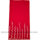KSA1592 - Red with white designed sarong| Ceylon Batik | Hand Made | Kid's Collection | Cotton Sarong| Summer Wear | Cultural