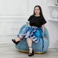 Z0001- Zeylanica Salty Sea Wrap Around Skirt Batik | Ceylon Batik | Hand Made | Summer Collection | Summer Wear