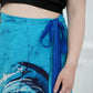 Z0001- Zeylanica Salty Sea Wrap Around Skirt Batik | Ceylon Batik | Hand Made | Summer Collection | Summer Wear
