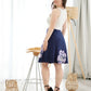 Z0002- Zeylanica Romantic Rose Wrap Around Skirt Batik | Ceylon Batik | Hand Made | Summer Collection | Summer Wear