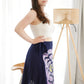 Z0002- Zeylanica Romantic Rose Wrap Around Skirt Batik | Ceylon Batik | Hand Made | Summer Collection | Summer Wear