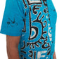 SH0007 -  Ocean Blue Batik Shirt | Ceylon Batik | Hand Made | Men's Collection | Cotton Shirt | Summer Wear