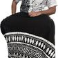 SH0002 - Black & White Batik Shirt | Ceylon Batik | Hand Made | Men's Collection | Cotton Shirt | Summer Wear