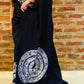 Graceful Black- SC0005 Ceylon Batik | Hand Made Saree | Exclusive Designer Wear